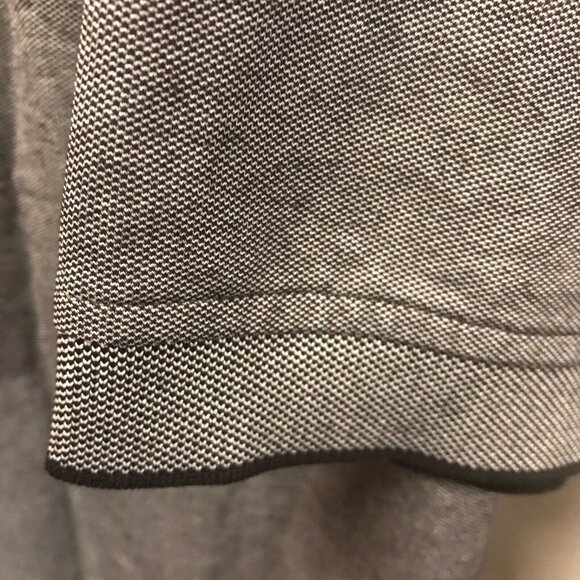 Devon & Jones Polo Shirt Men's Golf Lg Gray Heather UV 40+ Moisture Wicking NWT - Picture 6 of 9
